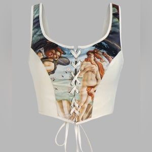Cider birth of Venus corset